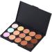 1Pack Professional 15 Colour Concealer Palette Camouflage Contour Cosmetic Set Eye Face Cream Contour Kit - Buy Online on SooperMarket.com