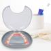 YUYTE Portable Waterproof Storage Case with Teething Ring Mouthpiece - Denture Box Container (Gray) | International Shipping Available - Buy Online on SooperMarket.com
