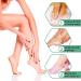 2 Pairs Silicone Moisturizing Socks Foot Spa Pedicure Silicone Socks Anti Slip Gel Aloe Sock fof Dry Cracked Feet /973 (Color : Pink Size : Small) Small Pink - Buy Online on SooperMarket.com