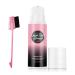 immetee Lace Tint Mousse for Wigs Wig Tint Lace Spray Lace Melting Foam Quick Dry No Residue Matching Skin Tone Natural Look. 150ML/5.07FL OZ (BLACK)