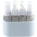 Vctitil Travel Bottle Set 4-In-1 Travel Bottle Set Combination Shampoo Shower Gel Hand Wash Lotion Split Empty Bottle Travel Kit Accessories(blue) - Buy Online on SooperMarket.com