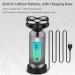 GeRRiT Electric Razor for Men - 4 in 1 Waterproof Rechargeable Shaver & Beard Trimmer | International Shipping - Buy Online on SooperMarket.com