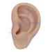 Artificial Ear Model Flexible Reusable Simulation Silicone Ear Model Convenient for Ear Piercing Exercise for Earrings Display(Deep Skin Color) - Buy Online on SooperMarket.com