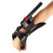 Salalis Comfort handle amplifier handle force trainer adjustable wrist and forearm developer for sports training/fitness with soft pillows (black)