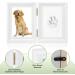 SlowTon Pet Pawprint Keepsake Kit | Personalized Clay Imprint Picture Frame | Ideal Gift for Dog Lovers - Buy Online on SooperMarket.com