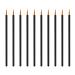 100pcs Eye Makeup Tools Eyeshadow Cosmetology Kit Eyebrow Brush Facial Eyeliner Brush Eye Shadow Braiding Toy Lipstick Kit Make up Eyelash Brush 10X0.5X0.5cm Yellow