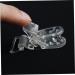 Banziaju Clear Plastic Clip Schnuller Holder | 10PCs Dummy Clips for Crafting Supplies & Tools | Durable Badge Clips for Long-lasting Use - Buy Online on SooperMarket.com