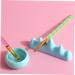 minkissy 4 Sets Nail Art Brush Cup Nail Soak off Bowl Chinese Bask Plastic Sponge Manicure - Buy Online on SooperMarket.com