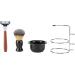 Premium 4-Piece Stainless Steel Manual Razor Gift Set - Perfect for Men Husband Father & Brother | Robust Stand Holder & Wet Shaving Essentials - Buy Online on SooperMarket.com
