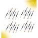 WOONEKY 30pcs Brush Eyeshadow Sponge Tipped Oval Makeup Tool Eye Shadow Applicator Makeup Eyeshadow Brush - Buy Online on SooperMarket.com