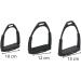 AMKA Joint Black Safety Stirrups - 10 12 13 cm Step Width | International Shipping - Buy Online on SooperMarket.com