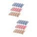 OSALADI 6 Pcs Egg Storage Box Eggs Multi- Grid Egg Boxes Egg Holder Tray Egg Container Refrigerator Egg Tray
