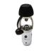 HPDAVV Diving Tank Cylinder - Inline Re-Breather Valve - Thread:7/8-14UNF - Outlets: G5/8-4500PSI - Black Knob - 30 Mpa Bottle & Scuba Breathing Apparatus - First Stage Regulator Piston Design