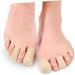 KALLORY 2pcs Silicone Gel Toe Sleeves - Toe Protectors and Finger Tube Sleeves for Toe/Finger Protection - Buy Online on SooperMarket.com
