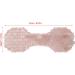 Jadestone Eye Pad - Reduces Stress & Swelling | Rose Quartz Sleep Eye Pad in Pink - Buy Online on SooperMarket.com