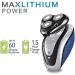 GeRRiT Electric Shaver for Men - 2 in 1 Waterproof Rotary Razor | USB Rechargeable Wet & Dry Travel Shaving for Dad & Husband - Buy Online on SooperMarket.com