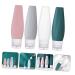 Flexible Silicone Squeeze Bottles Set - Travel Toiletries & Makeup Storage - Ideal for Lotion and Cosmetics - Buy Online on SooperMarket.com