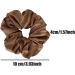 6 Pieces Hair Scrunchies Multi Colors Satin Elastic Soft Hair Ties Scrunchy Hair Bands for Girls and Ladies - Buy Online on SooperMarket.com