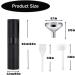 SONGQEE 8ml Travel Perfume Atomiser Refillable Mini Refillable Perfume Bottle Aftershave Spray Bottle Upgraded Perfume Atomizer Perfume Pod and Refill Pump for Outdoor Traveling (Black) - Buy Online on SooperMarket.com