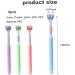 4pcs 3-Sided Toothbrush Set | Complete Dental Care & Tongue Cleaning | International Shipping - Buy Online on SooperMarket.com