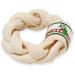 Farm Food Dental Donut Rawhide Chew for Dogs - Medium Size M (15-17 cm) - Dental Health Treats - 1 Pack - Buy Online on SooperMarket.com