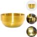 Angoily 3pcs Foam Dishwasher Tool - Man Face Stainless Steel Hairdressing Accessory Set - Golden 9x9x4.9CM - Buy Online on SooperMarket.com