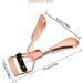Eyelash Curler with Comb - Metal Lash Curler with Refill Pads | Precision Eye Makeup Tool for Women & Girls - Buy Online on SooperMarket.com