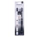 Stylish burst set for couples Sustainable and practical black and white toothbrush ergonomic heart toothbrush for couples black and white