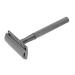 Shop Integration Safety Razor for Men - Brass Handle Double Edge Razor with Base - Premium Facial Care (Black) - Buy Online on SooperMarket.com