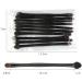 Tosssper 10-Piece Makeup Brush Set - Dual-Ended Eyeshadow Applicators & Beauty Tools for Perfect Eyelashes | International Shipping Available - Buy Online on SooperMarket.com