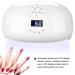 78W UV LED Nail Lamp - Automatic Sensor & Fan Dual Light Nail Dryer for Home & Salon - EU Shipping Available - Buy Online on SooperMarket.com