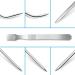 Sonku 8 Pack Paracord FID Lacing Needles Set with Smoothing Tool - Stainless Steel Stitching Set for Paracord Bracelet, Leather Weaving - 8 Sizes - Silver - Buy Online on SooperMarket.com