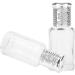 Empty Glass Roller Bottle Refillable Essential Oil Bottles 2pcs Mini Empty Glass Roller Bottle Perfume Essential Oil Bottles 10ml/12ml For Perfume Serum Lotion Aromatherapy Essential Oil(12ML-Silver) - Buy Online on SooperMarket.com