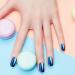 Peowuieu 16 Glasses Chrome Nail Powder Metallic Nail Art Powder Effect Manicure Pigment with 16 Pieces Eyeshadow Sticks - Buy Online on SooperMarket.com