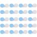 Bonarty 20pcs L/R Marked Mini Contact Lens Box Travel Lenses - Blue as described - Buy Online on SooperMarket.com