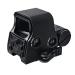 AKFIRE 556 Red Green Dot Sight Scope Quick Installation and Disassembly Replica Metal Holographic for Outdoors Hunting (Black)