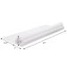Inflatable Bed Rail for Toddlers - 2-Pack Travel Bed Bumpers with Pump - Safety Flaps for King Queen Full Twin Toddler Size Beds - Buy Online on SooperMarket.com