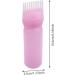 Hair Dye Bottle 160ML Shampoo Bottle Hair Comb Applicator Bottle Brush Bottle for Hair Dyeing Tool Style 3 Hair Oil Applicator Pink - Buy Online on SooperMarket.com