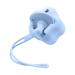 Virtcooy pacifier holder made of silicone |Silicone pacifier container in pentagram shape-pacifier holder cover for diaper pocket baby-pacifier storage bag binky cover with pacifier accessories blue