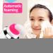 Electric Facial Body Cleaning Brush Electric Face Brush Wireless Charging Cleaning Brush Multi-Function Massager Blackhead Removal Acne Pore Cleaning Waterproof with 4 Replaceable Heads - Buy Online on SooperMarket.com