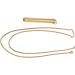 Breathing Exercise Necklace Relieving Stress Mindful Necklace Increasing Lung Volume Skinfriendly Steel for Men Daily Wear (Gold) - Buy Online on SooperMarket.com