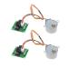 DiGiYes 2 Sets DC 5V 4-Phase 28BYJ-48 DC Step Stepper Motor ULN2003 Driver Test Module Board Compatible with Arduino