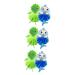 NOLITOY 6 Pcs Children's Bath Ball Body Wash for Kids Mesh Brush Luffa Exfoliating Balls Bath Scrubber Cute Bath Sponges Pouf Bath Shower Sponge Take a Bath Newborn Polyethylene Cushion