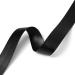 4-Yards 15mm (5/8") Fold Over polyurethan Faux Leather Trim, TR-12190 (Black) Black 15mm (5/8")