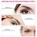 Buy Eyebrow Hair Remover with LED Light - Rechargeable Electric Precision Trimmer for Women - Painless Portable Razor in Rose Gold - Flawless Hair Removal for Lips Nose & Chin - Buy Online on SooperMarket.com