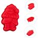 BIUDECO Christmas Cake Mould 2 Pcs Baking Mold Silicone Molds Santa Claus Silicone Mold Dessert Making Mold Christmas Bakeware 18.2X11.5X3CM As Shown - Buy Online on SooperMarket.com