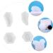 STOBOK 12 Pcs Pendant Mold Silicone Molds Keychain Pendant Epoxy Mold Jewel Silicone Mold Accessories Gem Whitex3pcs 5.5X3CMx3pcs - Buy Online on SooperMarket.com