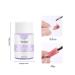 Monochrome Nail Extension Starter Set | Glow-in-the-Dark Gel & Rhinestone Glitter for Beginners - Nail Art Design #03 - Buy Online on SooperMarket.com