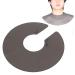 LIZEALUCKY Cutting Collar Silicone Waterproof Neck Wrap Guard for Haircut Professional Hairdressing Tool Hair Cutting Dyeing Pad Guide for Salon Stylist Home Use (Gray)