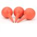 3Pcs 30ml Hand Bulb Ear Syringe for Ear Washing - Red | Laboratory Tool for Kids & Adults - Buy Online on SooperMarket.com